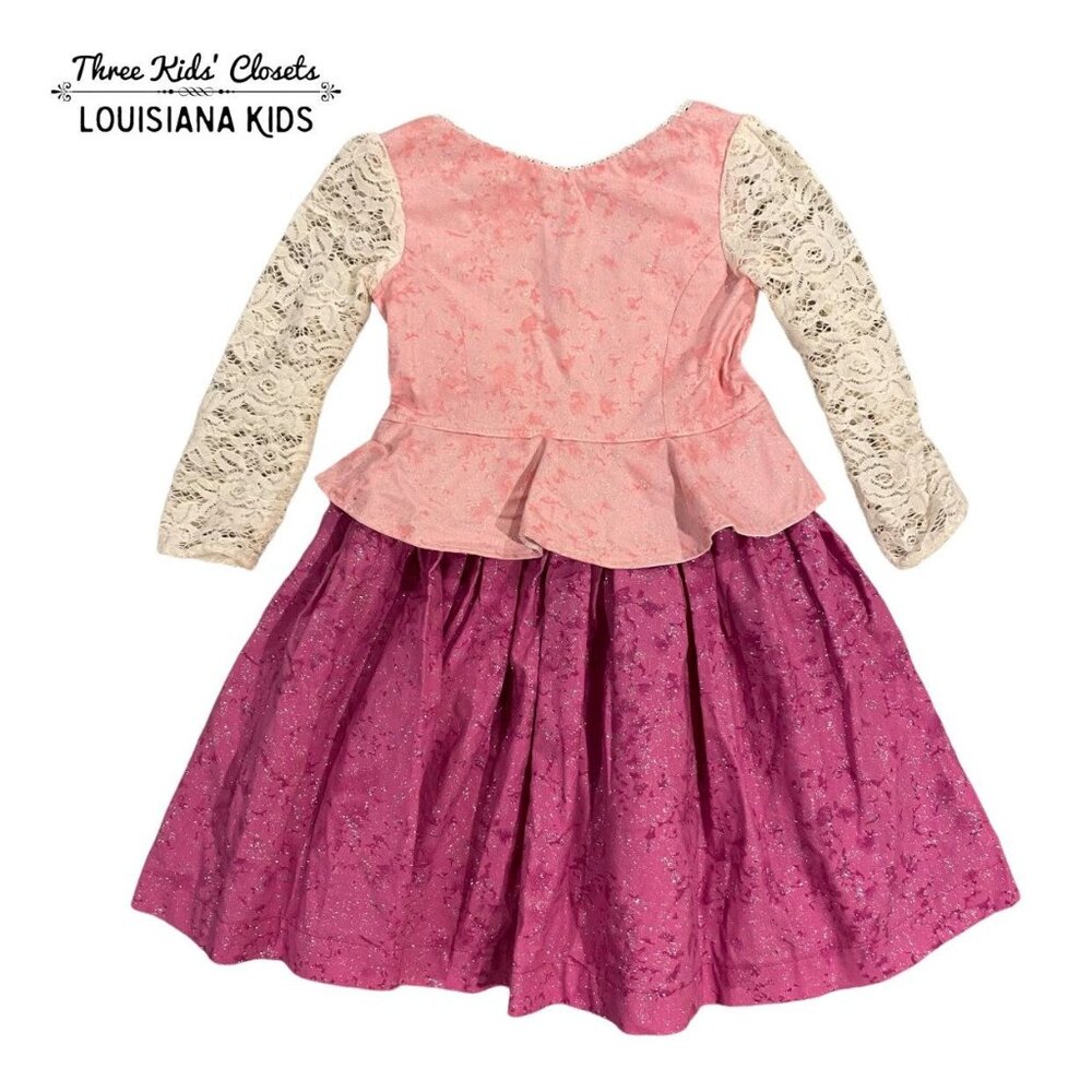 Maddy James Clothing Sz 5 Sparkles & Lace Princess Dress